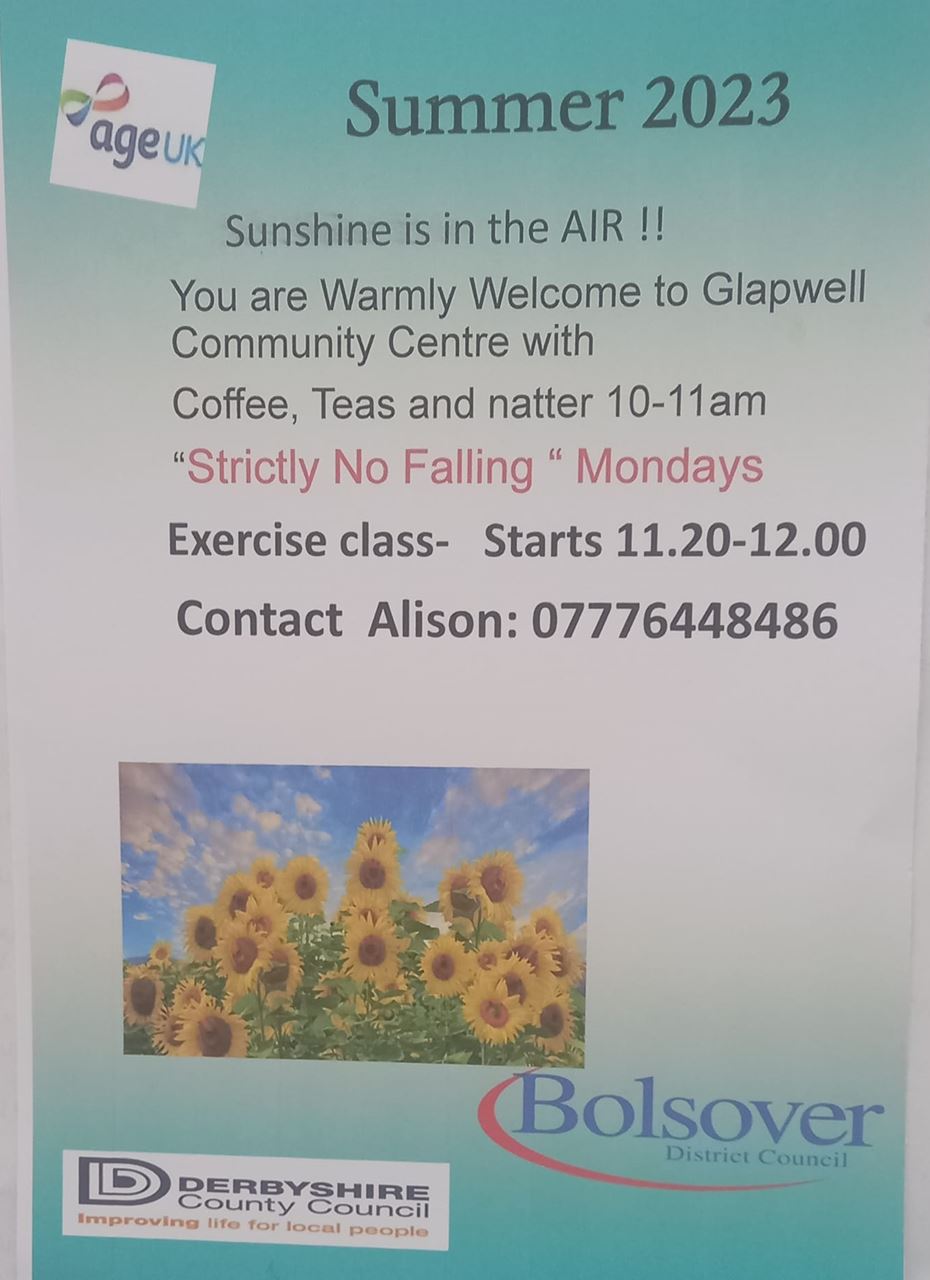 Summer 2023 at Glapwell Community Centre
